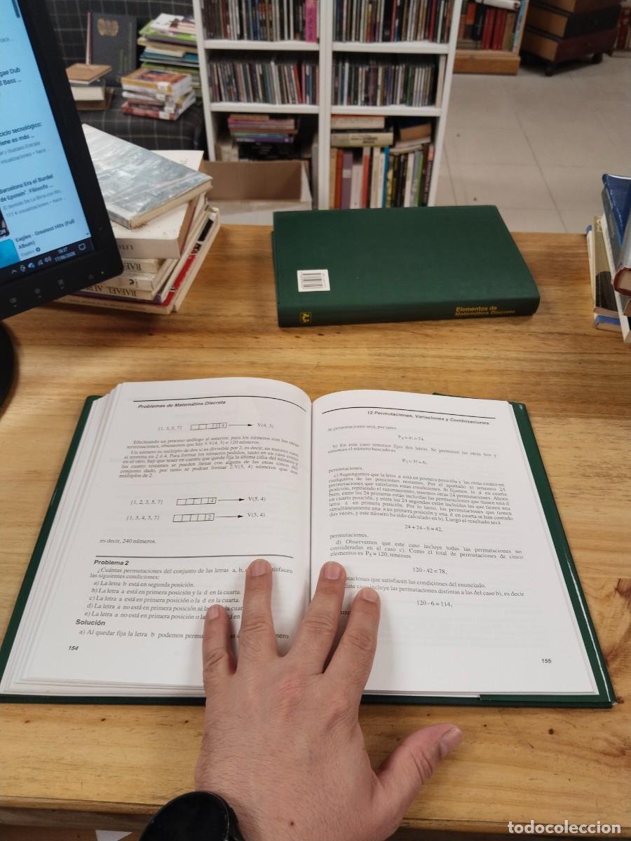 Libros de segunda mano de ciencias: Elementos de Matem&aacute;tica Discreta / Problemas de Matem&aacute;tica Discreta - Bujalance, Costa, Mart&iacute;nez - Foto 23