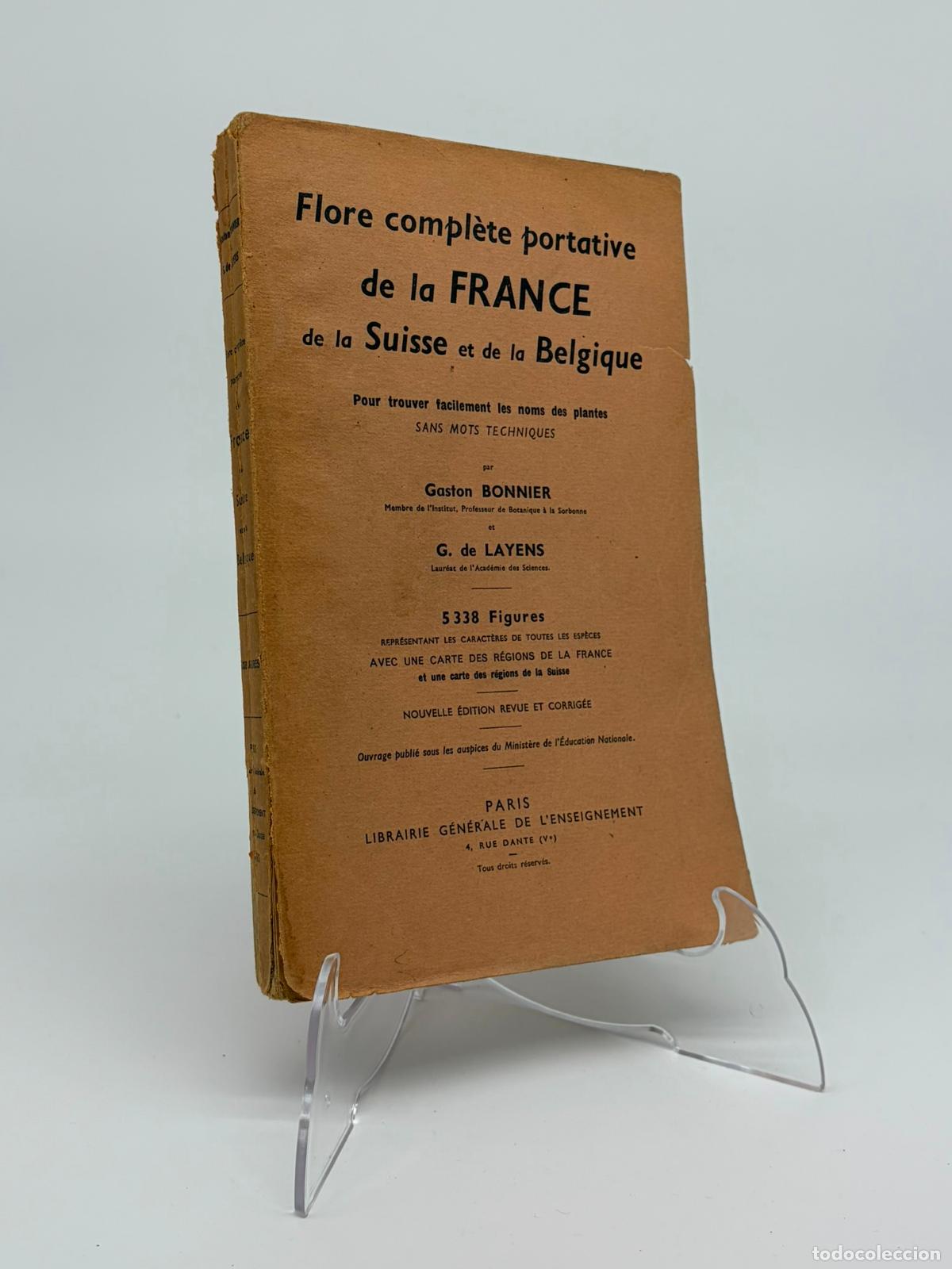 Libros de segunda mano: Flore compl&egrave;te portative de la France, de la Suisse et de la Belgique - G. Bonnier y G. de Layens