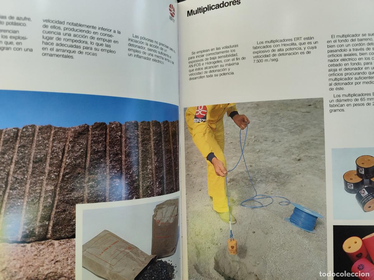 Libros de segunda mano de ciencias: EXPLOSIVOS Y ACCESORIOS. UNI&Oacute;N DE EXPLOSIVOS RIO TINTO. (CAT&Aacute;LOGO COMERCIAL) - Foto 4