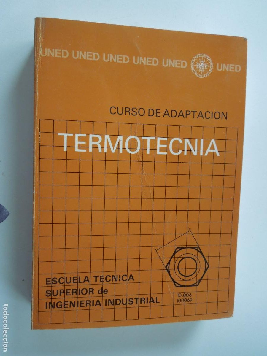 Libros de segunda mano de Ciencias: TERMOTECNIA - CURSO DE ADAPTACION - UNED - INGENIERIA INDUSTRIAL 1985