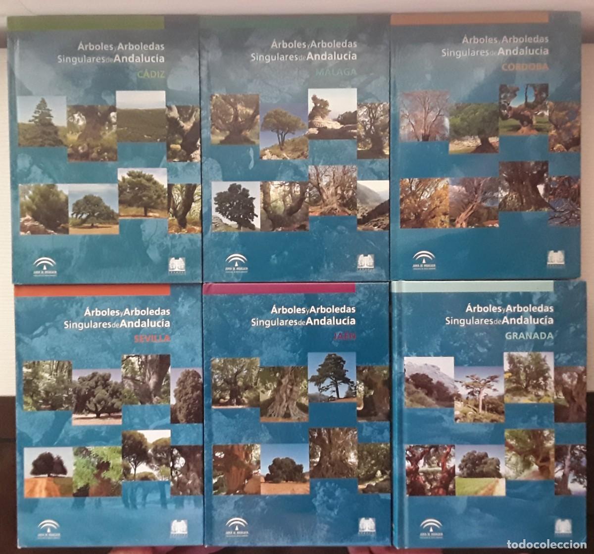 Libros de segunda mano: &Aacute;RBOLES Y ARBOLEDAS DE JA&Eacute;N, GRANADA, C&Aacute;DIZ, C&Oacute;RDOBA, M&Aacute;LAGA Y SEVILLA.