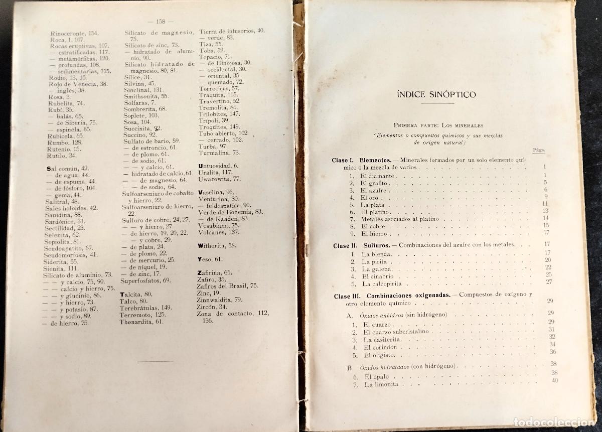 Libros de segunda mano: ELEMENTOS DE MINERALOG&Iacute;A &ndash; SCHMEIL-PARDILLO - Foto 4