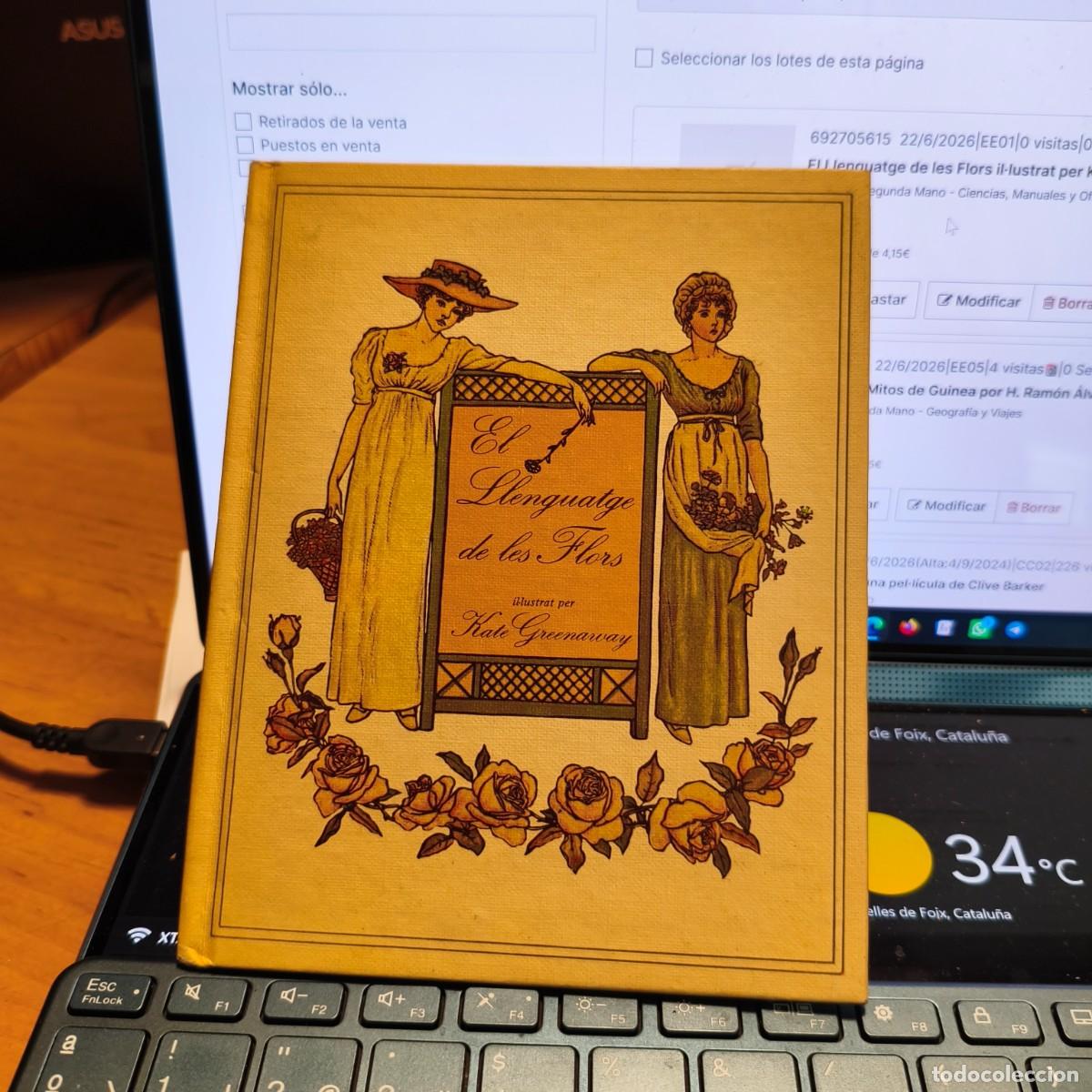 Libros de segunda mano: El Llenguatge de les Flors il&middot;lustrat per Kate Greenaway