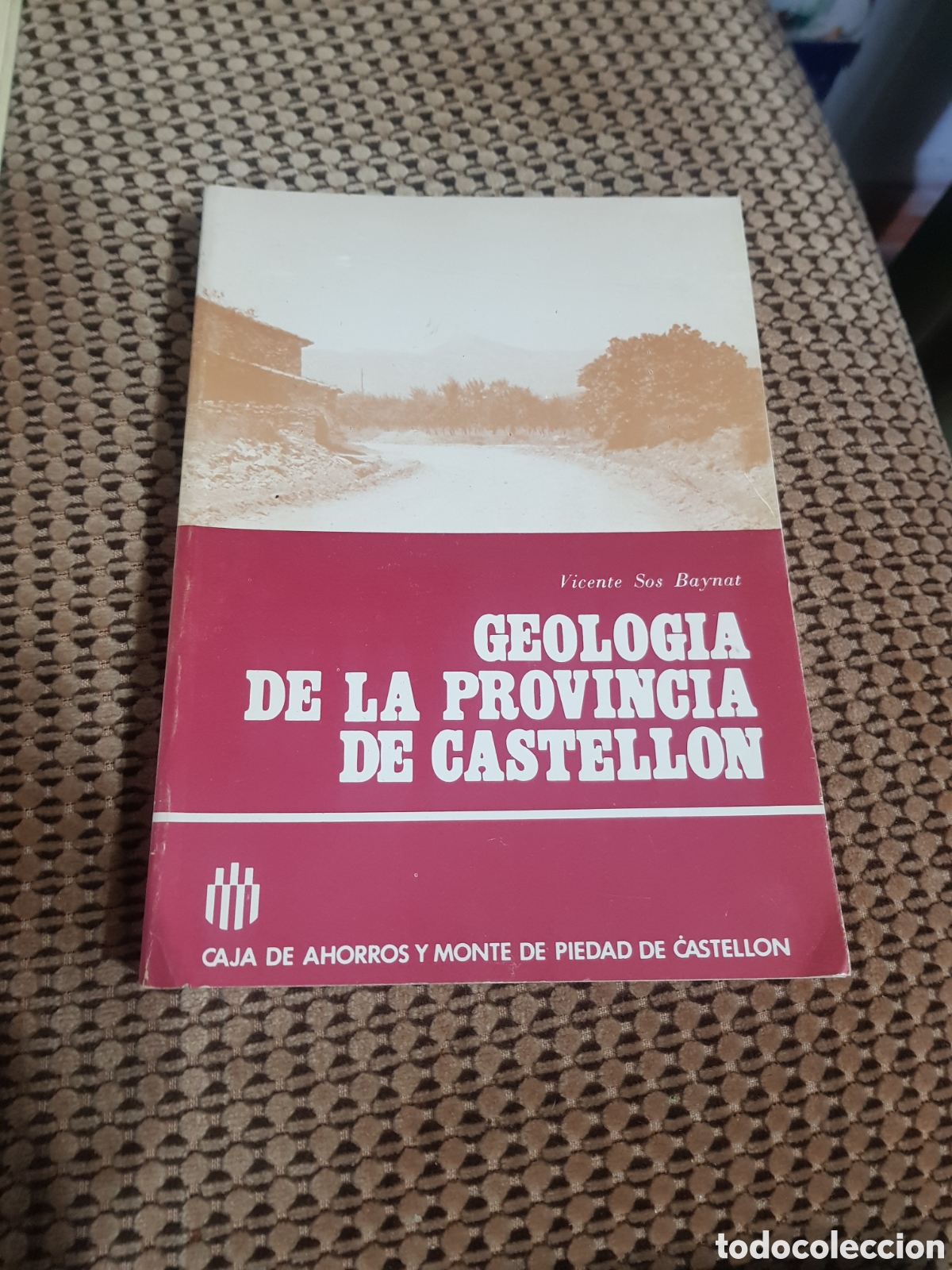 Libros de segunda mano: GEOLOGIA DE LA PROVINCIA DE CASTELLON.VICENTE SOS BAYNAT