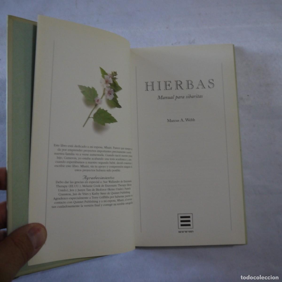 Libros de segunda mano: HIERBAS. MANUAL PARA SIBARITAS - MARCUS A. WEBB - Foto 4