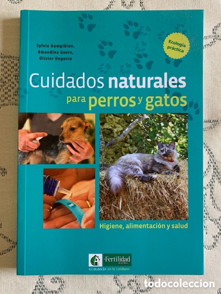 Livros em segunda m&atilde;o: Cuidados naturales para perros y gatos