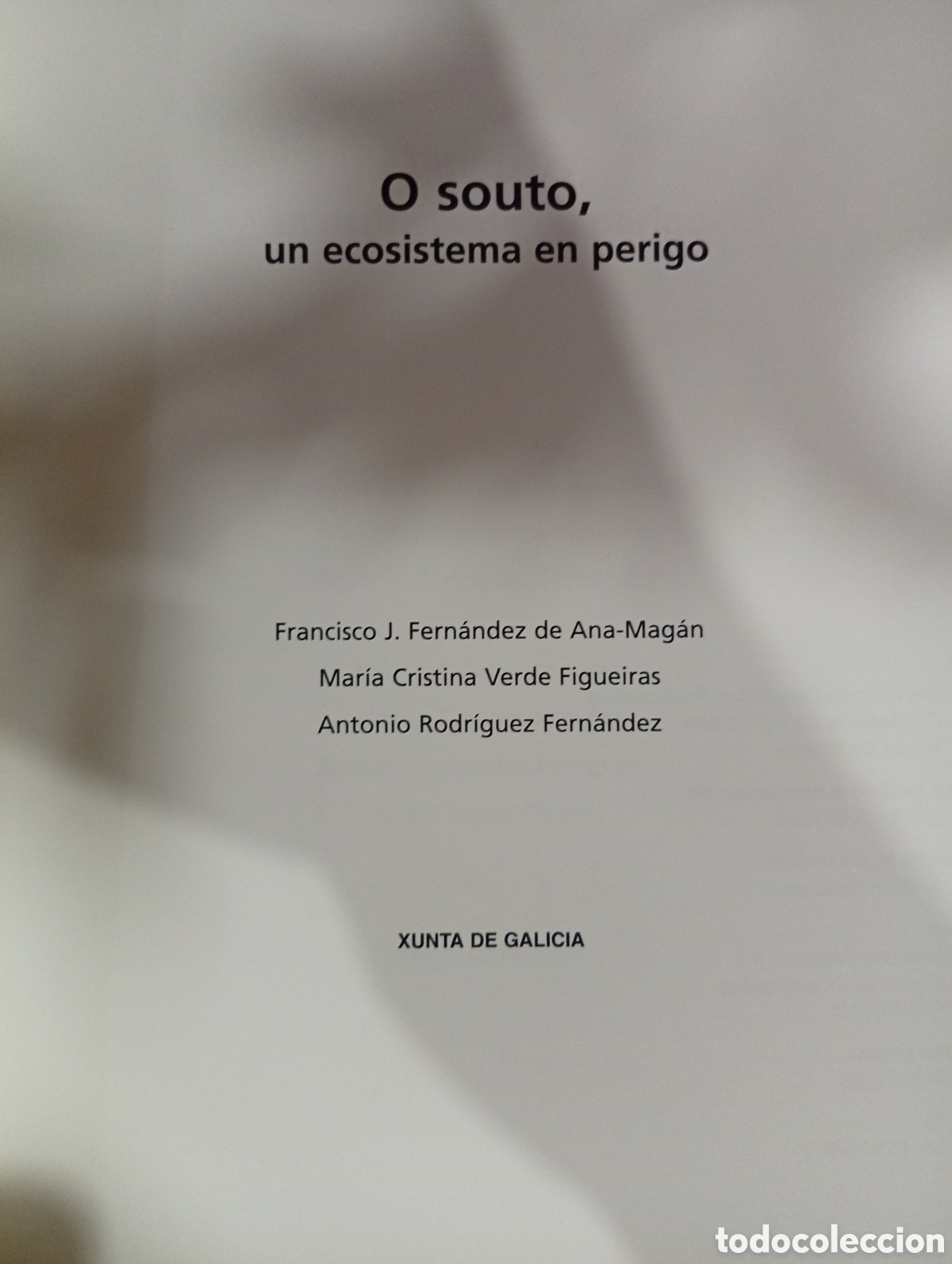 Libros de segunda mano: O Souto un ecosistema en perigo - Foto 2