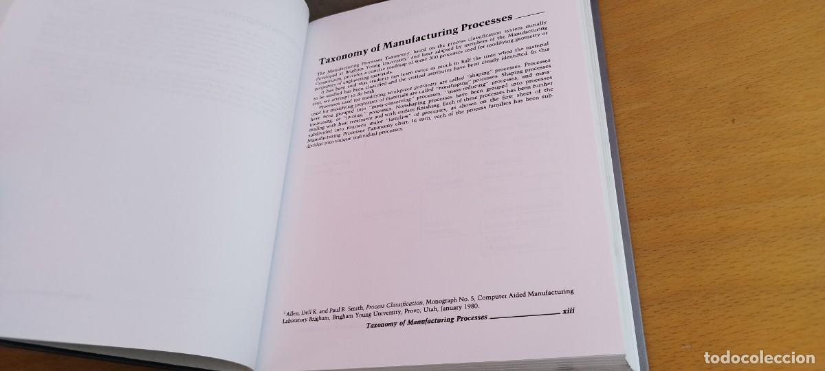 Libros de segunda mano de ciencias: MANUFACTURING PROCESSES REFERENCE GUID/ EN INGLES Gu&iacute;a de referencia de procesos de fabricaci&oacute;n - Foto 15