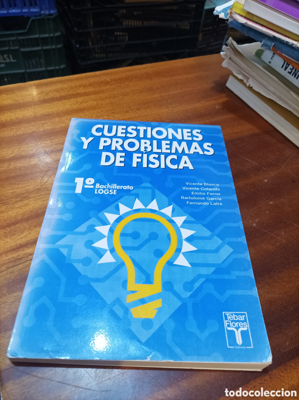 Libros de segunda mano de ciencias: CUESTIONES Y PROBLEMAS DE F&Iacute;SICA.1BACHILLERATO.LOGSE .TEBARFLORES