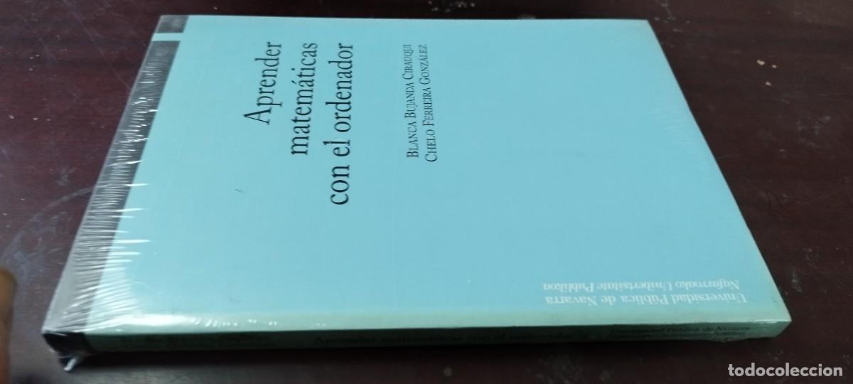 Libros de segunda mano de ciencias: APRENDER MATEMATICAS CON EL ORDENADOR / BUJANDA-FERREIRA / PU-GUI-20 / NUEVO PRECINTADO