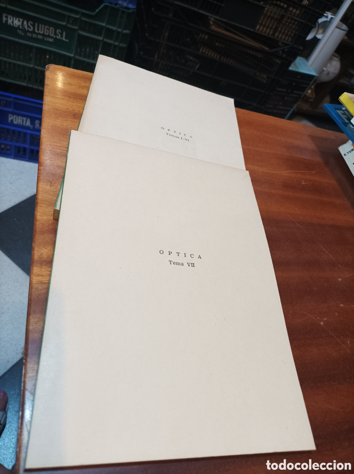 Libros de segunda mano de ciencias: &Oacute;PTICA TEMAS.Del I al VII - Foto 1