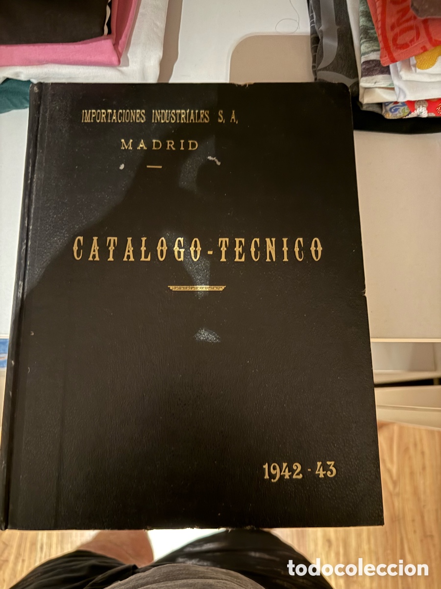 Libros de segunda mano de ciencias: Cat&aacute;logo t&eacute;cnico 1942