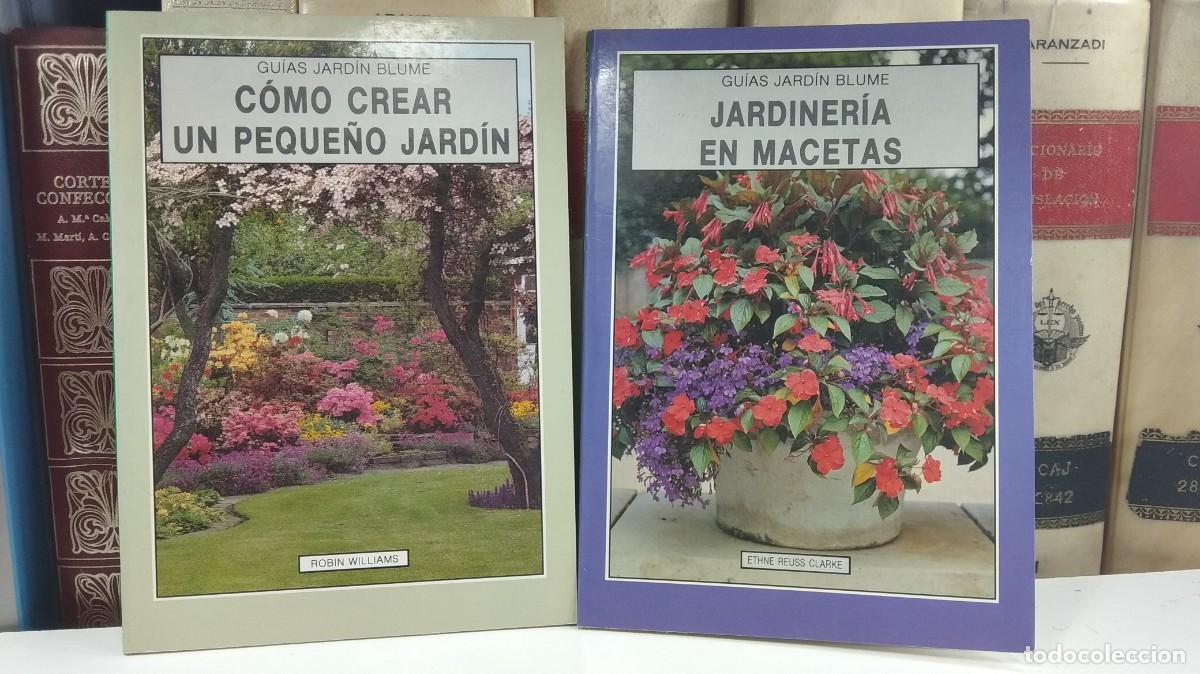Libros de segunda mano: C&Oacute;MO CREAR UN PEQUE&Ntilde;O JARD&Iacute;N, Robin Williams. JARDINER&Iacute;AS EN MACETAS, Ethne Reuss Clarke.
