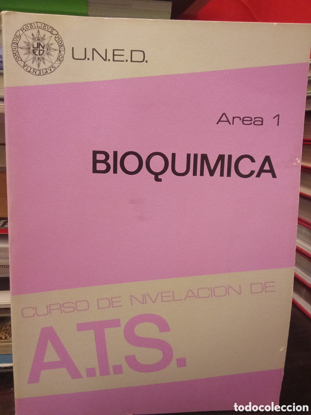 Libros de segunda mano de ciencias: &Aacute;rea 1 - BIOQU&Iacute;MICA - CURSO DE NIVELACI&Oacute;N DE A.T.S