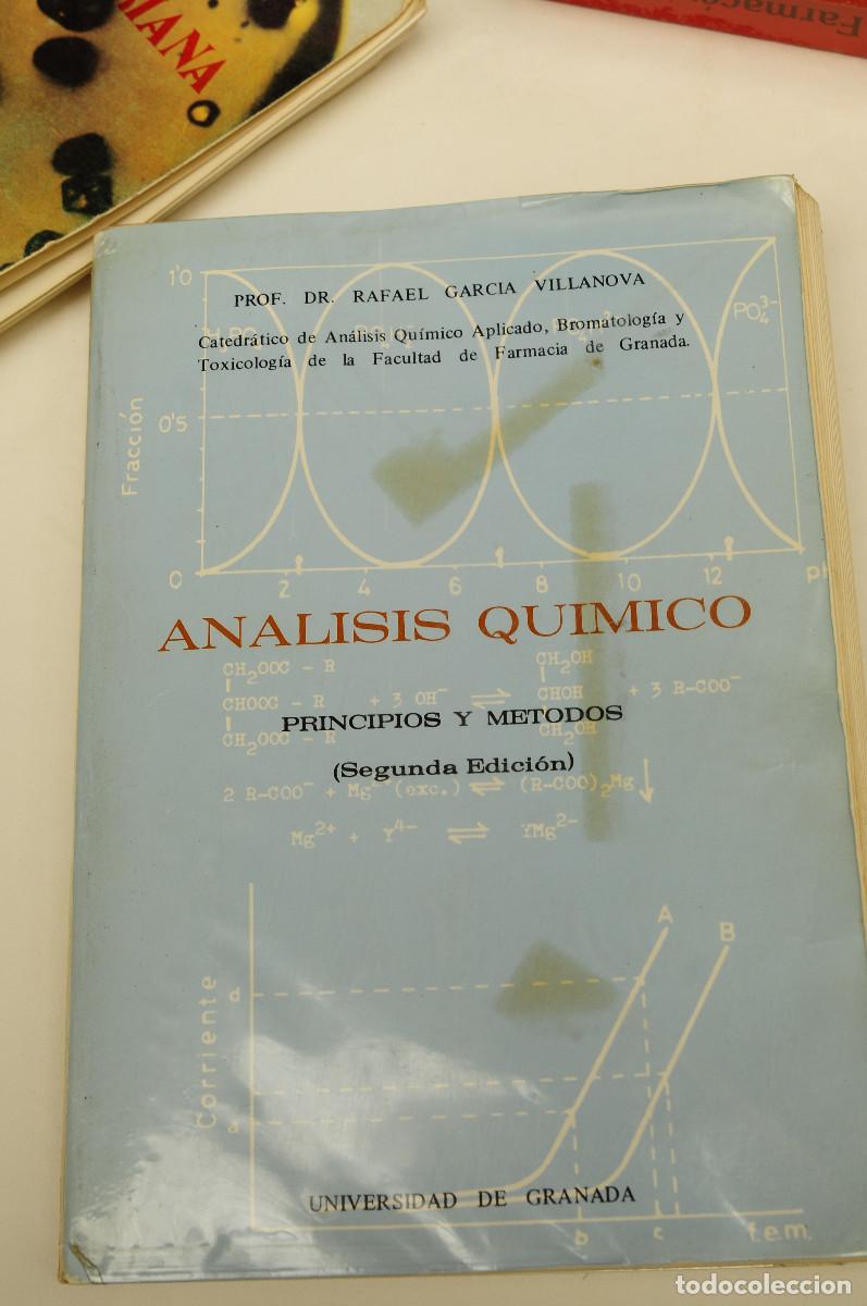Libros de segunda mano de ciencias: An&aacute;lisis Qu&iacute;mico. Principios y M&eacute;todos Rafael Garc&iacute;a Villanova &mdash; Universidad de Granada, 2&ordf; edici&oacute;n.