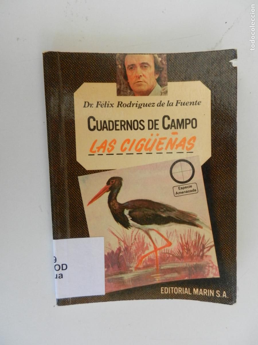 Libros de segunda mano: LAS CIG&Uuml;E&Ntilde;AS -CUADERNOS DE CAMPO - DR. F&Eacute;LIX RODR&Iacute;GUEZ DE LA FUENTE-N&ordm; 31-EDITORIAL MAR&Iacute;N 1978.