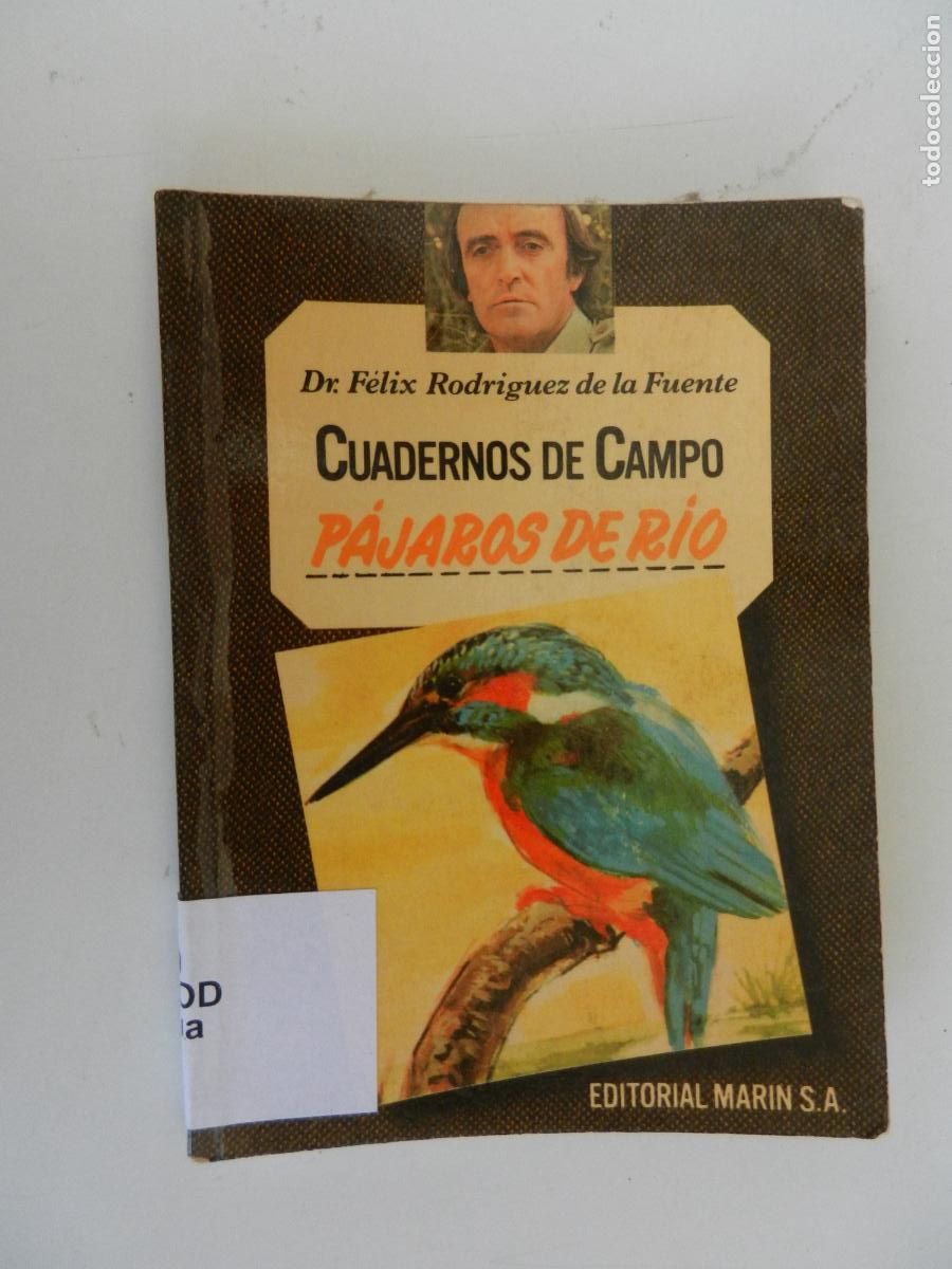 Libros de segunda mano: P&Aacute;JAROS DE R&Iacute;O -CUADERNOS DE CAMPO - DR. F&Eacute;LIX RODR&Iacute;GUEZ DE LA FUENTE-N&ordm; 29-EDITORIAL MAR&Iacute;N 1978.