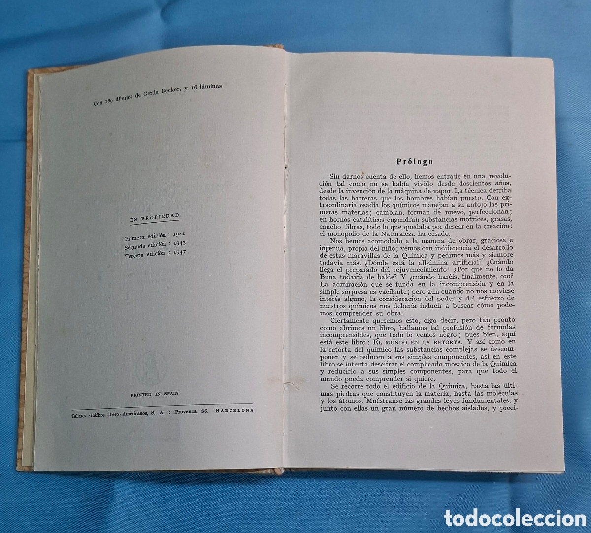 Libros de segunda mano de ciencias: Libro &rdquo;El Mundo en la Retorta&rdquo; H.J. Flechtner (Ed. Labor) - Foto 10