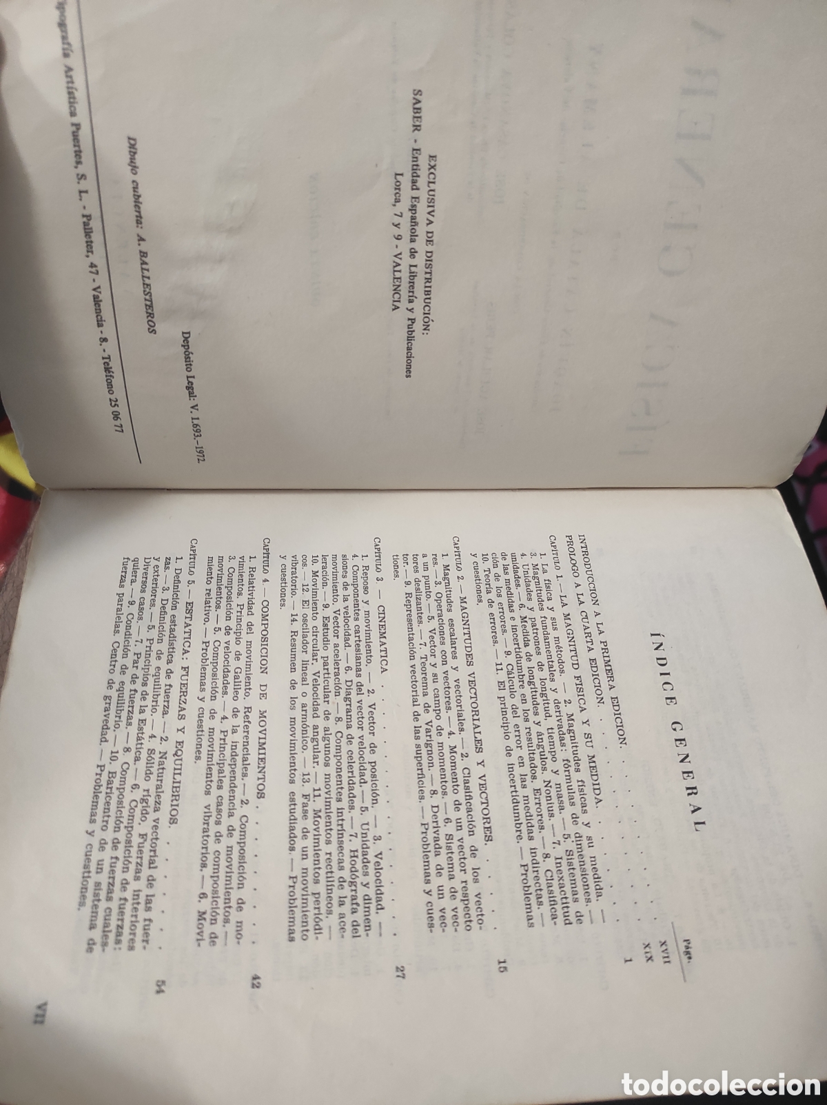 Libros de segunda mano de ciencias: FISICA GENERAL - J. CATALA (PEDIDO MINIMO 10&euro;) - Foto 4