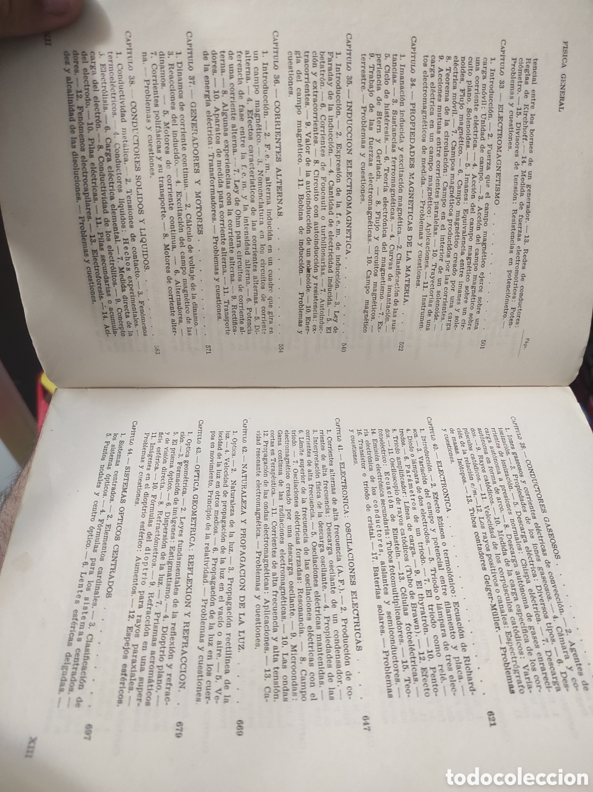 Libros de segunda mano de ciencias: FISICA GENERAL - J. CATALA (PEDIDO MINIMO 10&euro;) - Foto 7