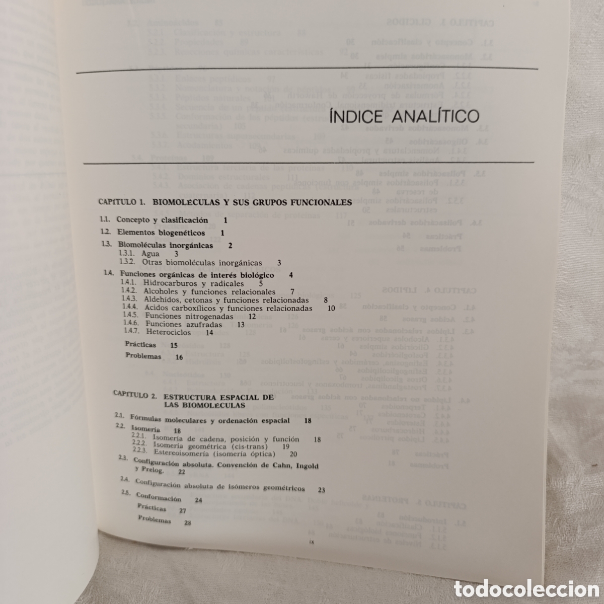 Libros de segunda mano: Libro t&eacute;cnico Biomol&eacute;culas: Lecciones de Bioqu&iacute;mica Estructural. - Foto 2