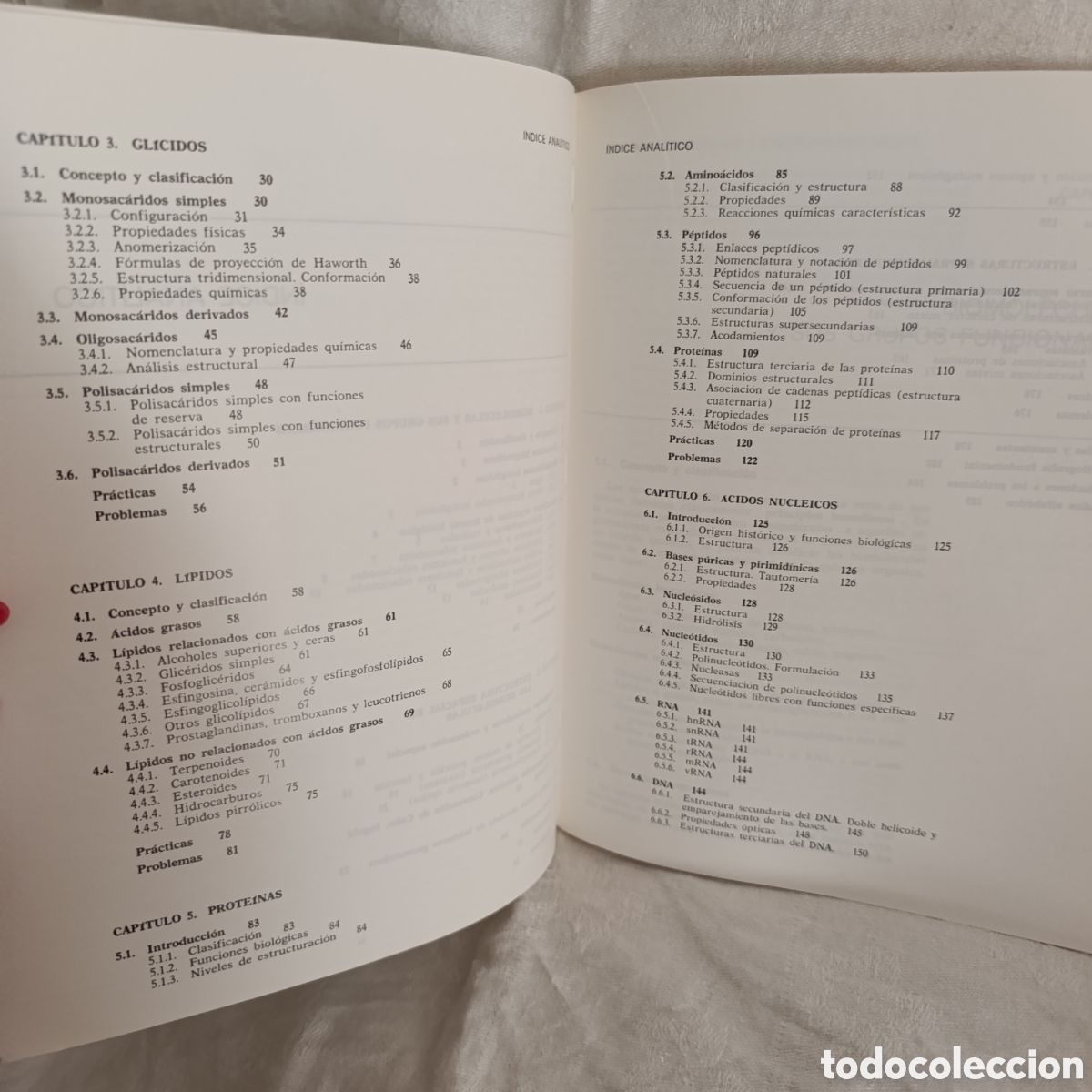 Libros de segunda mano: Libro t&eacute;cnico Biomol&eacute;culas: Lecciones de Bioqu&iacute;mica Estructural. - Foto 3
