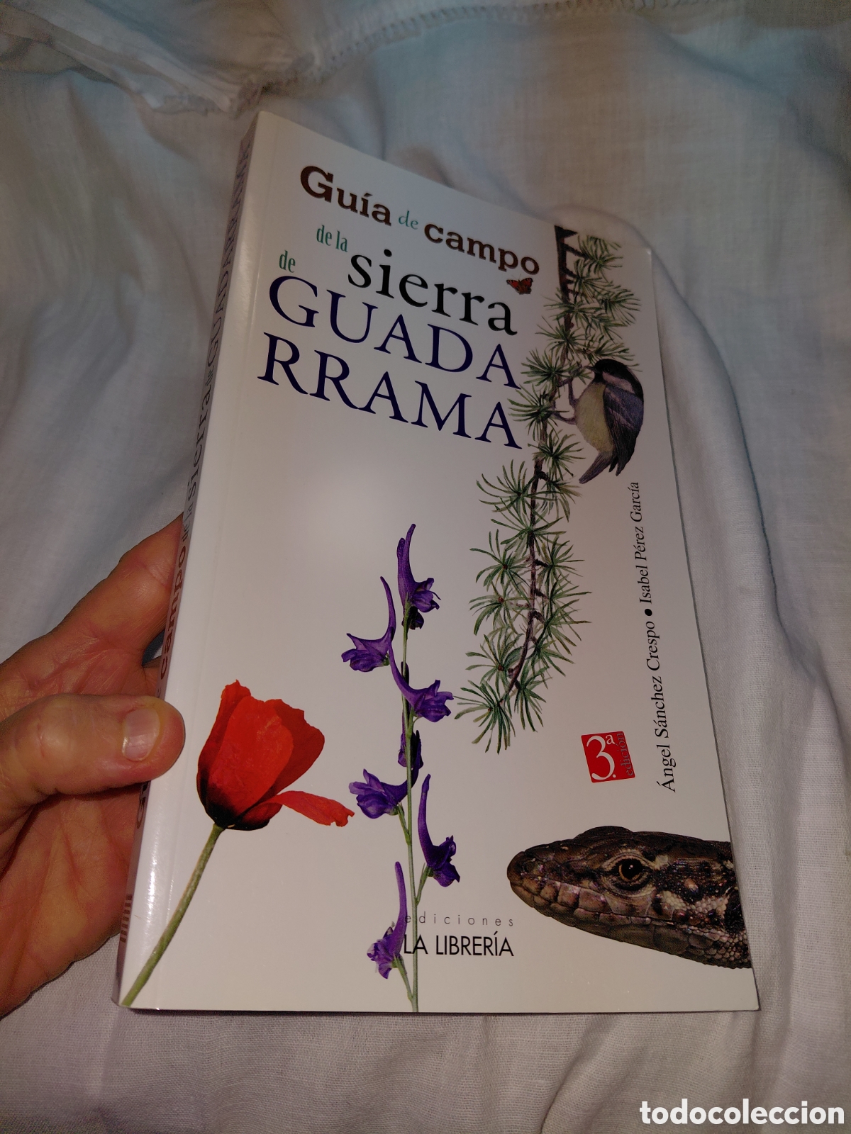 Libros de segunda mano: GUIA DE CAMPO DE LA SIERRA DE GUADARRAMA.ANGEL SANCHEZ CRESPO.ISABEL PEREZ.EDICIONES LA LIBRERIA.202