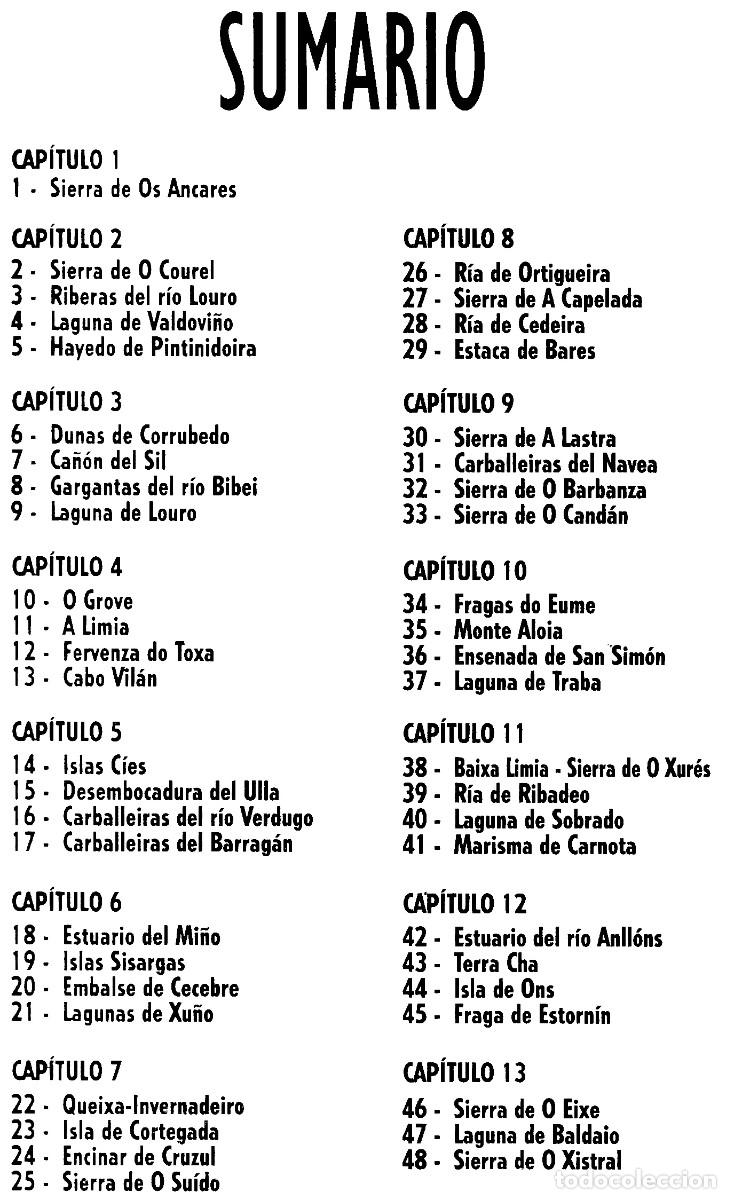 Libros de segunda mano: F3510 - GUIA DE LA FLORA Y FAUNA DE GALICIA. - Foto 18