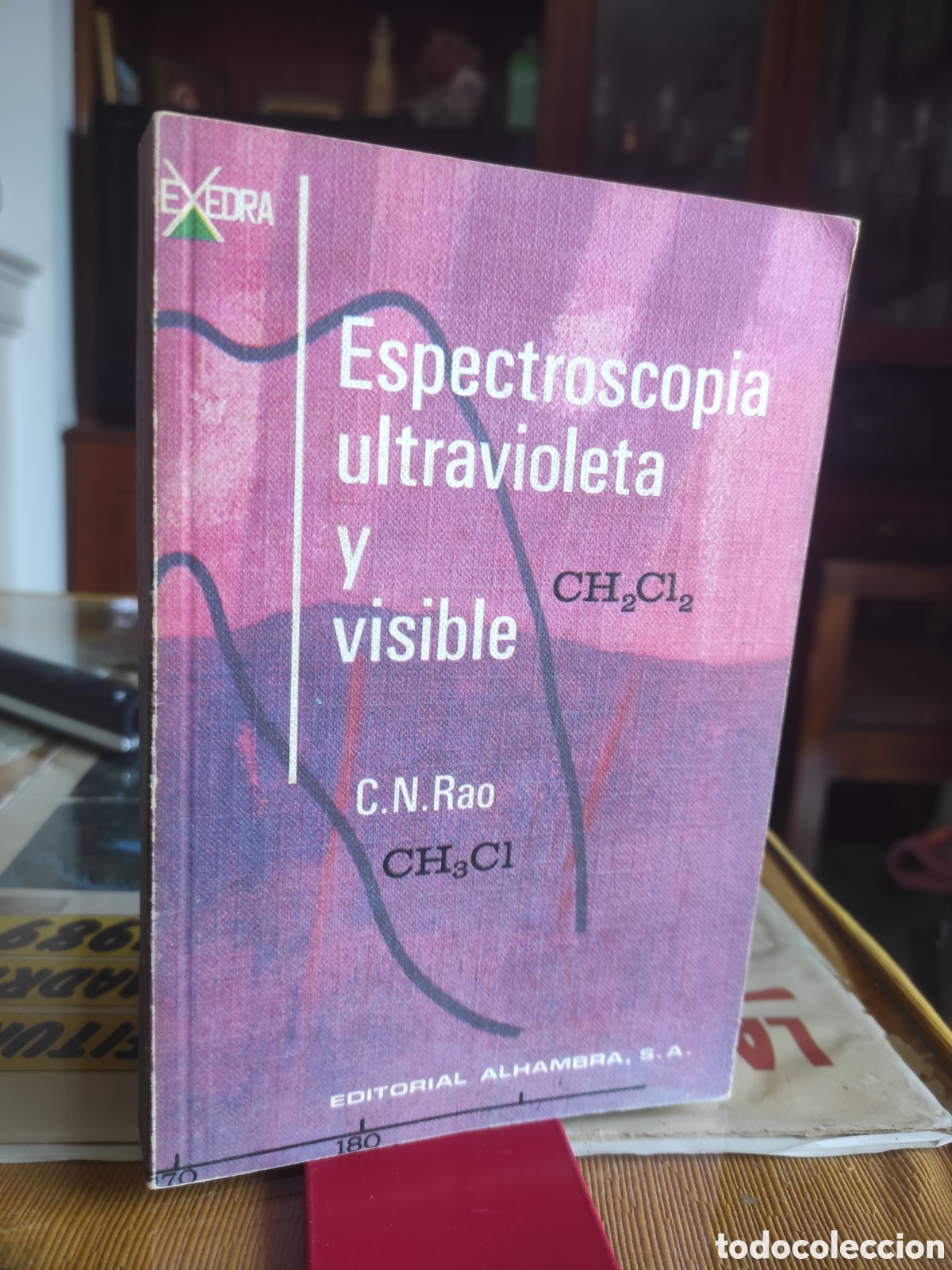 Libros de segunda mano de ciencias: ESPECTROSCOPIA ULTRAVIOLETA Y VISIBLE. C. N. RAO. EXEDRA N&ordm; 65-Editorial Alhambra S.A