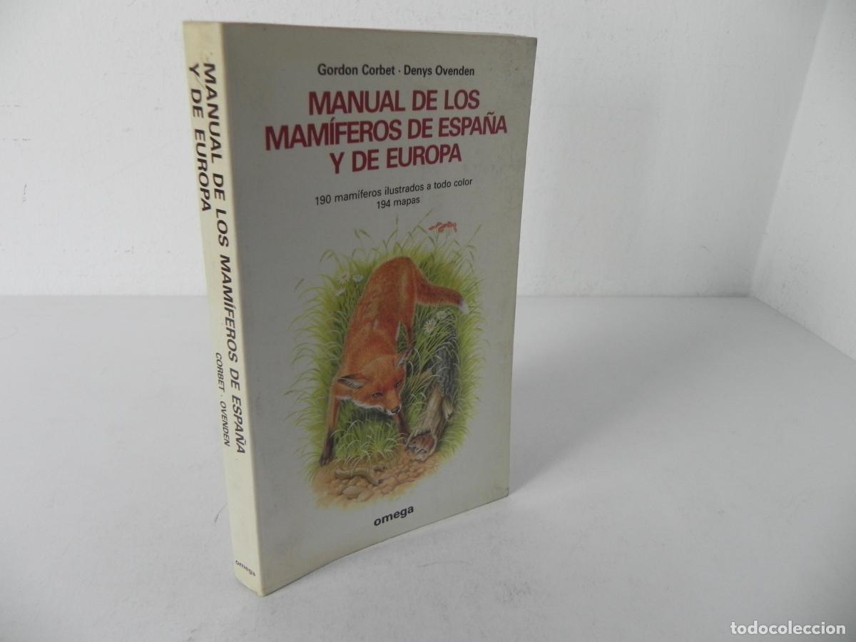 Libros de segunda mano: MANUAL DE LOS MAM&Iacute;FEROS DE ESPA&Ntilde;A Y DE EUROPA (GORDON CORBET/DENYS OVENDEN) OMEGA-1982