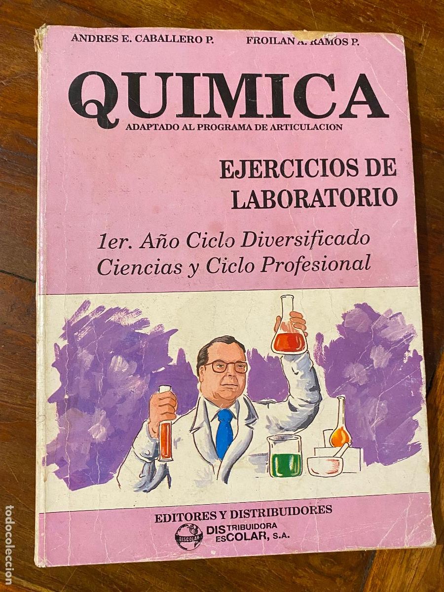 Libros de segunda mano de ciencias: QUIMICA, EJERCICIOS DE LABORATORIO, ANDRES CABALLERO, FROILAN RAMOS