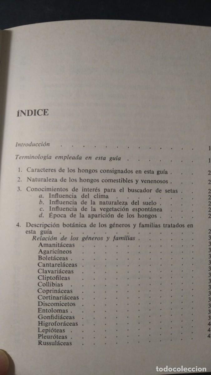 Libros de segunda mano: GU&Iacute;A PR&Aacute;CTICA DEL BUSCADOR DE SETAS - B. JUSCAFRESCA - Foto 5