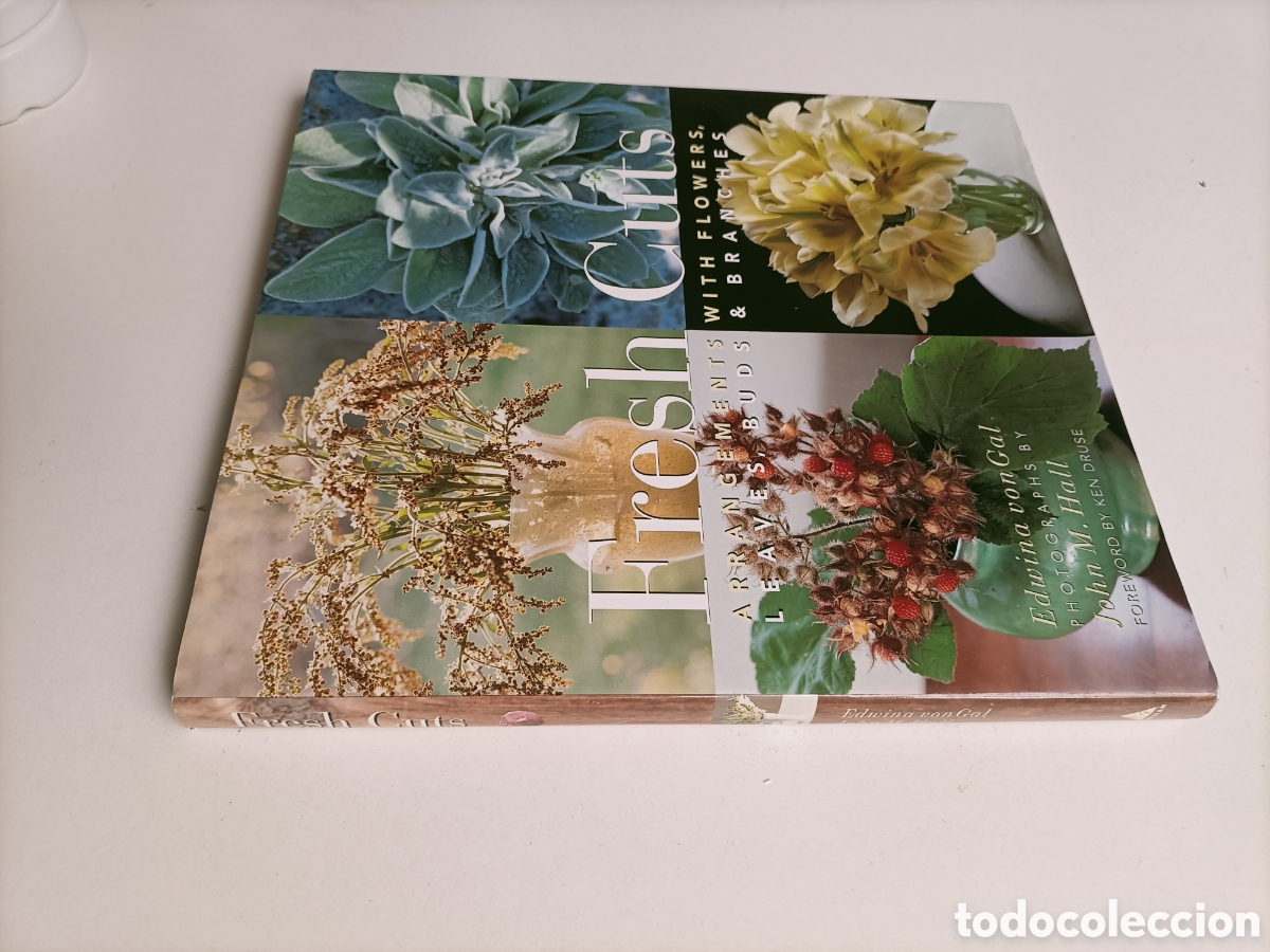 Livros em segunda m&atilde;o: Fresh cuts. Arrangements with flowers leayes. Texto ingl&eacute;s. Cortes frescos. arreglos con flores rama