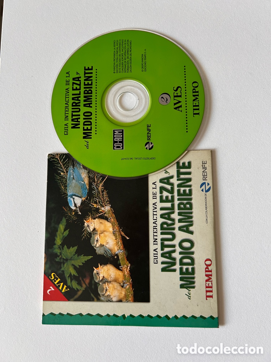 Libros de segunda mano: CD-ROM de Gu&iacute;a Interactiva de la Naturaleza y del Medio Ambiente