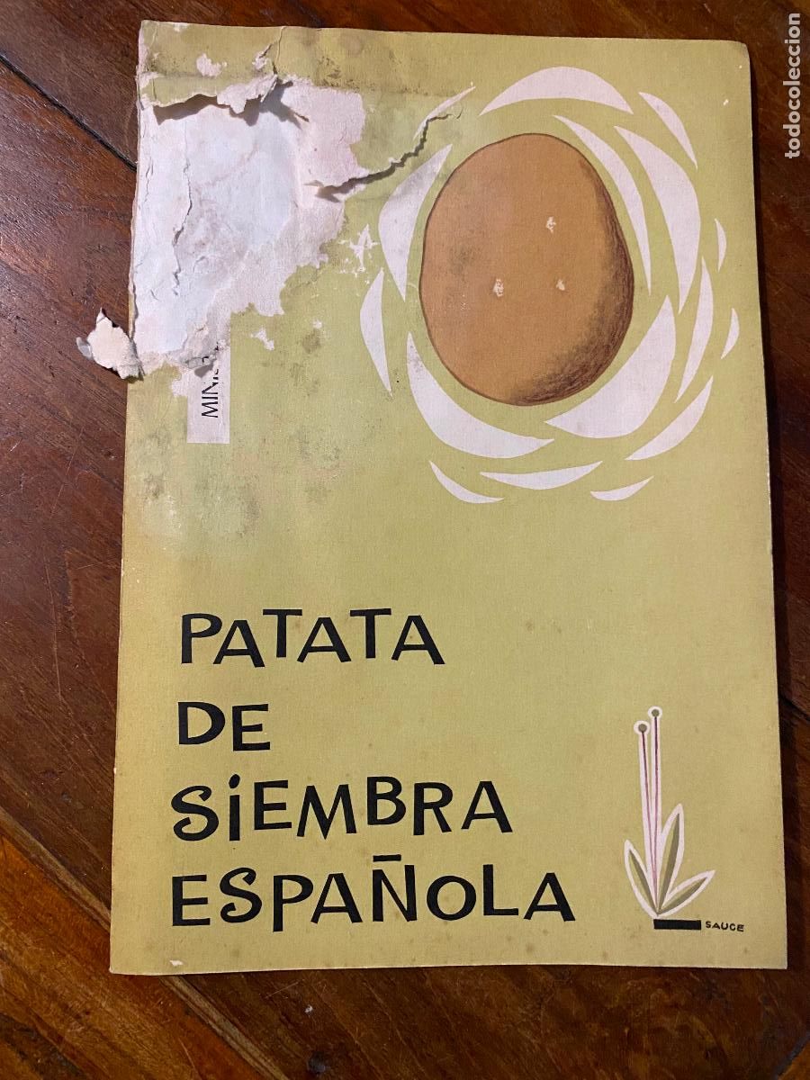 Libros de segunda mano: PATATA DE SIEMBRA ESPA&Ntilde;OLA, JOSE ABEIJON VELOSO, INGENIERO AGRONOMO 1964