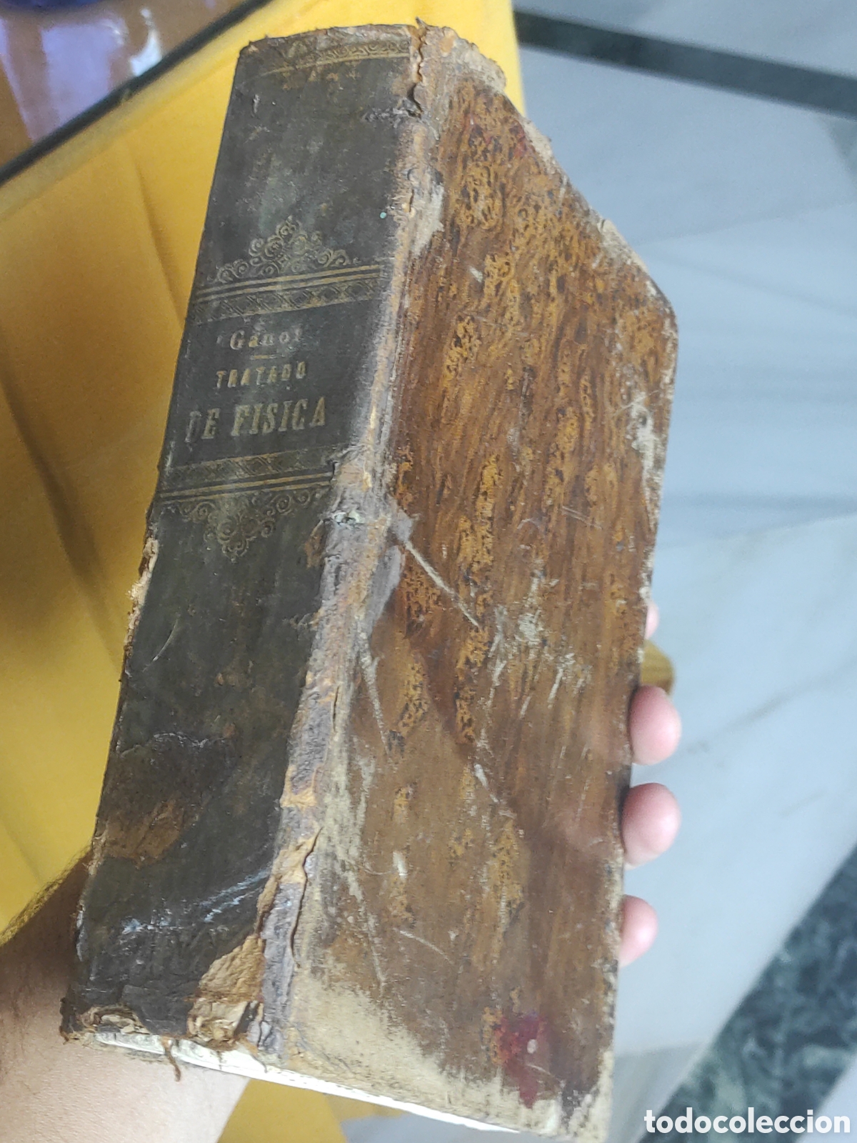 Libros de segunda mano de ciencias: Ganot, A, Tratado elemental de f&iacute;sica y de meteorolog&iacute;a, ed. Carlos Bailly, Paris, 1880.