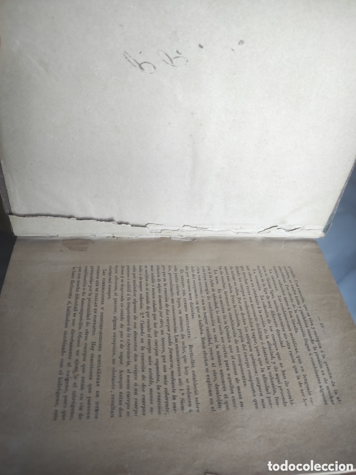 Libros de segunda mano de ciencias: COMPENDIO DE LAS LECCIONES DE QUIMICA GENERAL. JOSE RAMON DE LUANCO - Foto 5