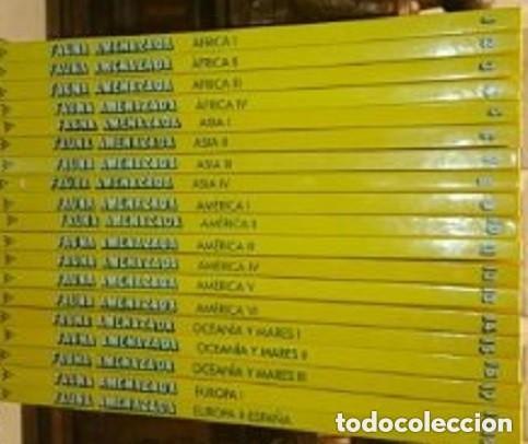 Libros de segunda mano: FAUNA AMENAZADA - 19 TOMOS ed. ANAYA a&ntilde;os 90 -leer detalles