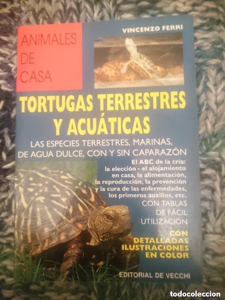 Libros de segunda mano: TORTUGAS TERRESTRES Y ACUATICAS