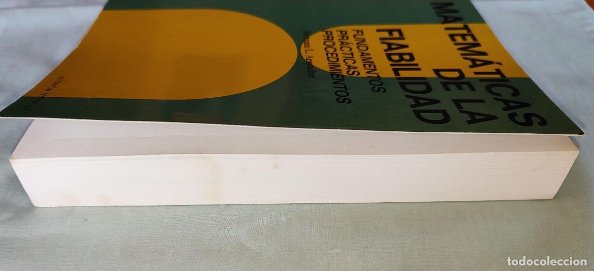 Libros de segunda mano de ciencias: BERTRAM L. AMSTADTER .- MATEM&Aacute;TICAS DE LA FIABILIDAD. - Foto 4