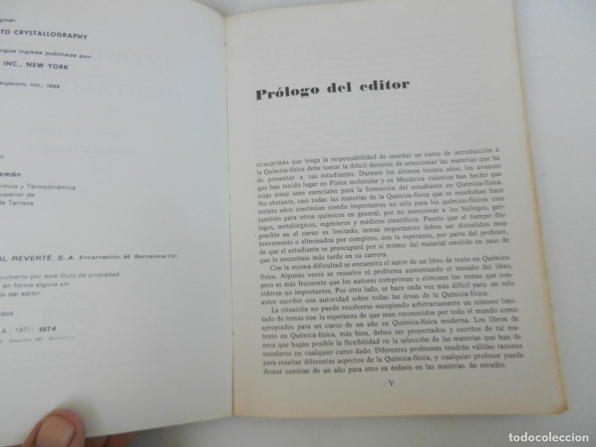Libros de segunda mano de ciencias: INTRODUCCI&Oacute;N A LA CRISTALOGRAF&Iacute;A - DONALD E. SANDS - EDITORIAL REVERT&Eacute; 1974. - Foto 4