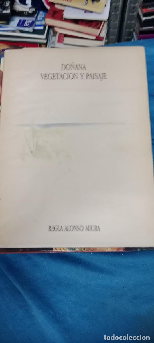 Libri di seconda mano: DO&Ntilde;ANA , VEGETACION Y PAISAJE - RECLA ALONSO MIURA -PERCEPCION MORFOLOGICA Y ANALISIS CU