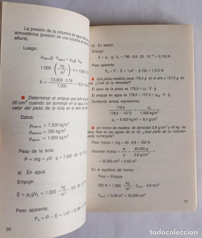 Libros de segunda mano de ciencias: FISICA - EL LIBRO DE LOS PROBLEMAS - BIBLIOTECA PRACTICA DEL ESTUDIANTE / CIENCIAS - Foto 3