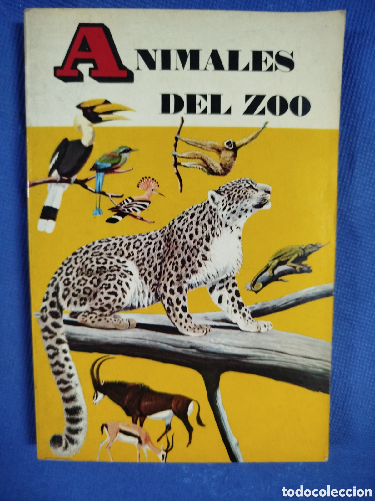 Libros de segunda mano: Animales del zoo, peque&ntilde;a biblioteca Daimon