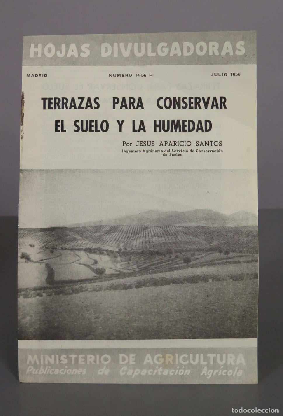 Libros de segunda mano: Hojas Divulgadoras: Terrazas para conservar el suelo y la humedad - Jes&uacute;s Aparicio Santos - Minister
