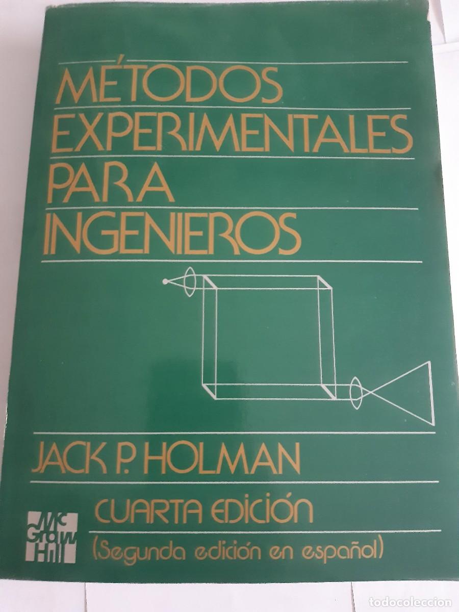 Libros de segunda mano de ciencias: METODOS EXPERIMENTALES PARA INGENIEROS JACK P. HOLMAN - Foto 7
