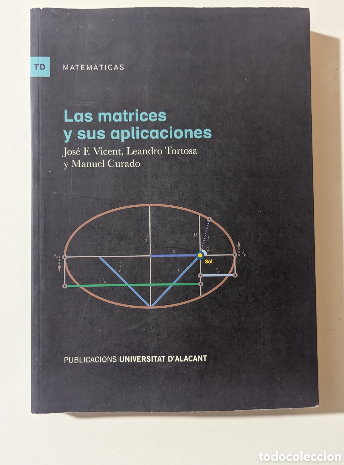 Libros de segunda mano de ciencias: Las matrices y sus aplicaciones. PUBLICACIONS UNIVERSITAT ALACANT ISBN 9788497176903 Vicent Tortosa