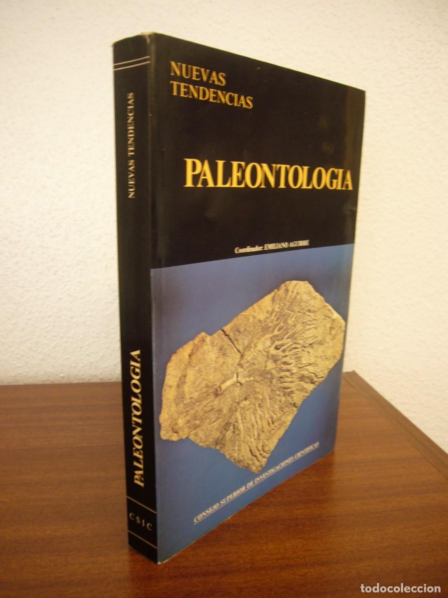 Libros de segunda mano: EMILIANO AGUIRRE (COORD.): PALEONTOLOG&Iacute;A (CSIC, NUEVAS TENDENCIAS, 1989) MUY RARO