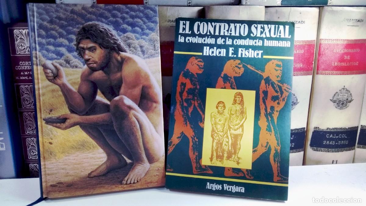 Libros de segunda mano: LA ESPECIE ELEGIDA. ARSUAGA Juan Luis / EL CONTRATO SEXUAL. LA EVOLUCI&Oacute;N DE LA CONDUCTA HUMANA.
