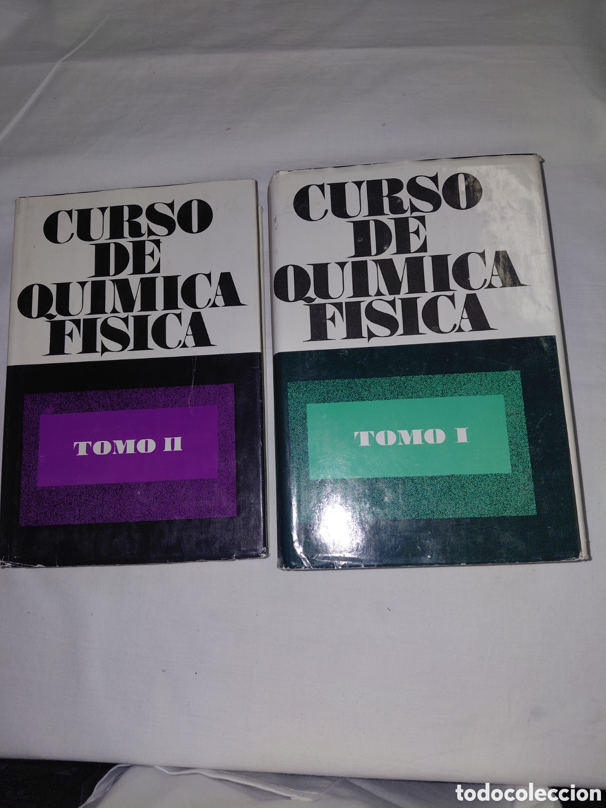 Gebrauchte B&uuml;cher der Wissenschaften: CURSO DE QUIMICA FISICA.TOMO I Y II.GUERASIMOV.DREVING.ERIOMIN.KISELIOV.LEBEDEV.EDITORIAL MIR 1977